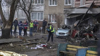 Матеріали «чорної скриньки» з гелікоптера, який впав у Броварах, уже у слідства — Шмигаль