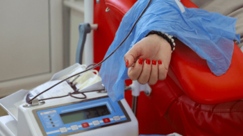 Працівники Львівської ОВА до свого професійного дня здали кров на донорство