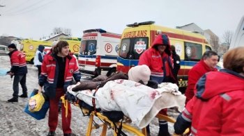 На Львівщину здійснили наймасовішу евакуацію хворих із Херсона