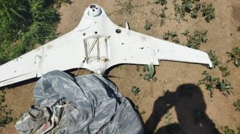 Українські захисники збили ворожий дрон-камікадзе