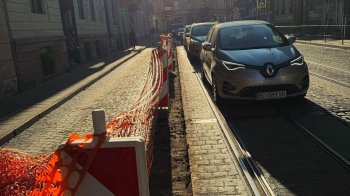 Ремонт на вулиці Франка у Львові: часткові обмеження руху з 27 жовтня