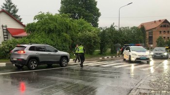 Затоплення Східниці: поліцейські перекрили рух транспорту