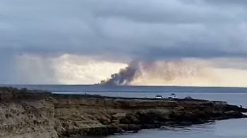 У Криму горить російський аеродром