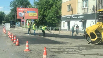 У Самборі почали ремонтувати одну із головних вулиць