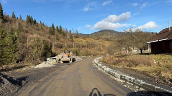 На Львівщині завершили підготовчі роботи до ремонту дороги “Славське — Опорець”