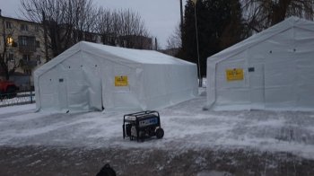 Одна із громад на Львівщині залишилась без електроенергії: ДСНС розгорнула  «Пункти Незламності»