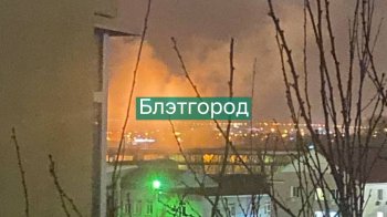 Вночі в російському Бєлгороді лунали вибухи, пошкоджені адміністративні будівлі (відео)