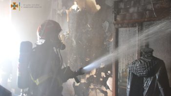 У Червоноградському районі рятувальники ліквідували пожежу в житловому будинку