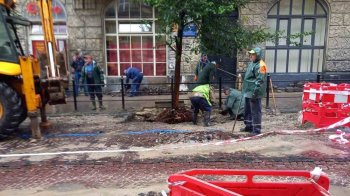 На Словацького стався прорив водопровідної мережі: вулиця перекрита