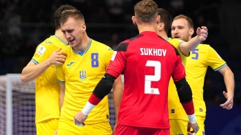Україна програла Бразилії 2:3 на чемпіонаті світу з футзалу