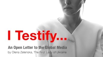 "Наші діти вчать у підвалах уроки", - Олена Зеленська до світових медіа