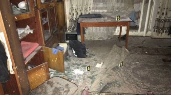 Зруйнована квартира після вибуху гранати