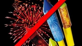 На Стрийщині 38-річну жінку оштрафували за запуск феєрверків під час воєнного стану