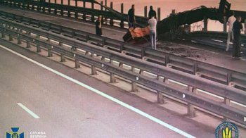 СБУ втретє вразила Керченський міст у Криму