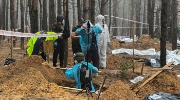 Жахливі злочини росіян в Ізюмі та мандри депутатів Львівської облради у Європі: підсумки тижня