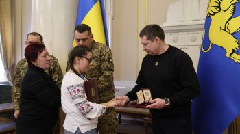 Нацгвардійців зі Львівщини посмертно відзначили медалями та орденамиНацгвардійців зі Львівщини посмертно відзначили медалями та орденами