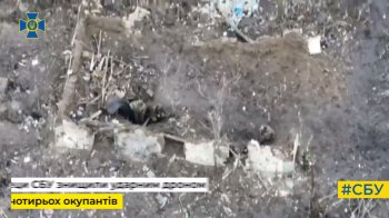 Четверо «200-х», троє «300-х»: спецпризначенці СБУ нищать окупантів на сході дроном (відео)