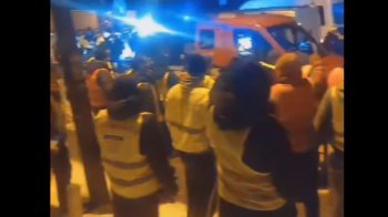 Поляка, який збив трьох українських водіїв, затримала поліція, скриншот з відео