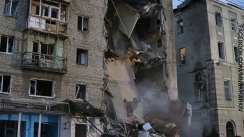 Ракета росіян влучила у багатоповерхівку в Харкові, Ліз Трасс претендує на посаду прем'єра Британії: головні новини ночі 11 липня