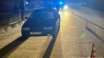 На Львівщині 25-річний п’яний водій збив пішохода