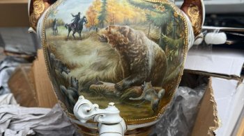 У Шегинях прикордонники виявили самовар та порцеляну російського виробництва