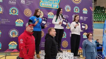 Спортсменка з Львівщини виборола Кубок України зі стрільби з лука