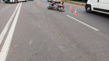 Біля Львова зіткнулися мотоцикліст та два мікроавтобуси