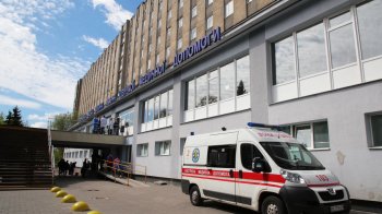 На фото Львівський обласний центр екстреної медичної допомоги та медицини катастроф