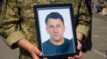 На Львівщині зустріли тіло загиблого на війні гранатометника