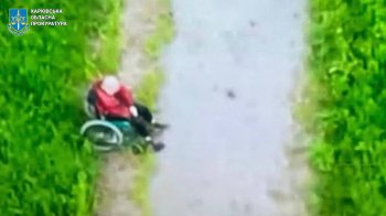 Розстріляна росіянами жінка