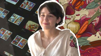 Львівська ілюстраторка створила комікс про борщ (фото)