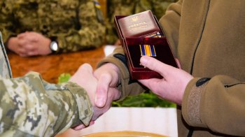 У Львові прикордонника нагородили орденом “За мужність”