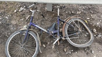 Пошкоджений велосипед. Фото: Нацполіція Львіщвини