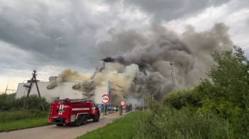 Пожежа в росії