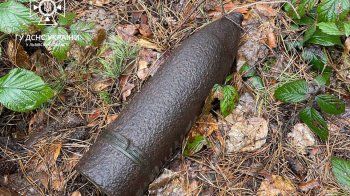 У Брюховичах знайшли артилерійські снаряди часів Другої світової