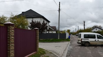 небезпечна ділянка у селі Зимна Вода