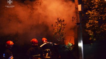 На Самбірщині палав житловий будинок