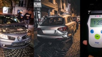 27-річний п’яний водій в'їхав в Audi в центрі Львова