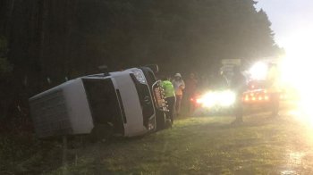 У Яворові перекинувся мікроавтобус із пасажирами