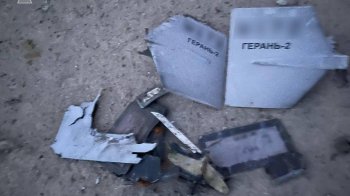 Уламки збитого дрона Shahed на Одещині, вересень 2023, фото ілюстративне з ДПСУ