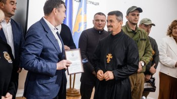 Ієромонаха з Львівщини нагородили відзнакою “За сприяння війську” від Сирського