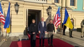 Зеленські і Байден