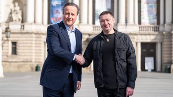 Міністр Девід Камерон прибув до Львова