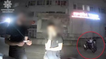 Сім порушень: у Львові патрульні оштрафували 17-річного мотоцикліста