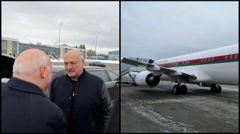 Лукашенко прилетів до Санкт-Петербурга