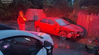 У Львові п’яний водій втікав від поліцейських та втрапив у ДТП (фото)