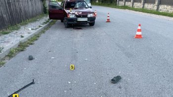 На Львівщині водій «дев’ятки» збив велосипедиста