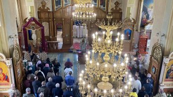 На Львівщині у храмі московського патріархату вперше провели богослужіння ПЦУ