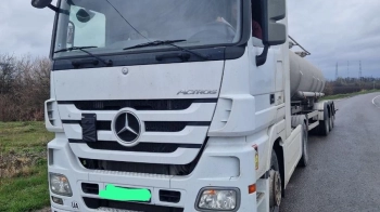 Під час перевірки на Львівщині виявили трьох водіїв вантажівок з порушенням вагових