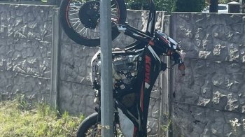 На Львівщині 15-річний мотоцикліст потрапив у ДТП під час обгону